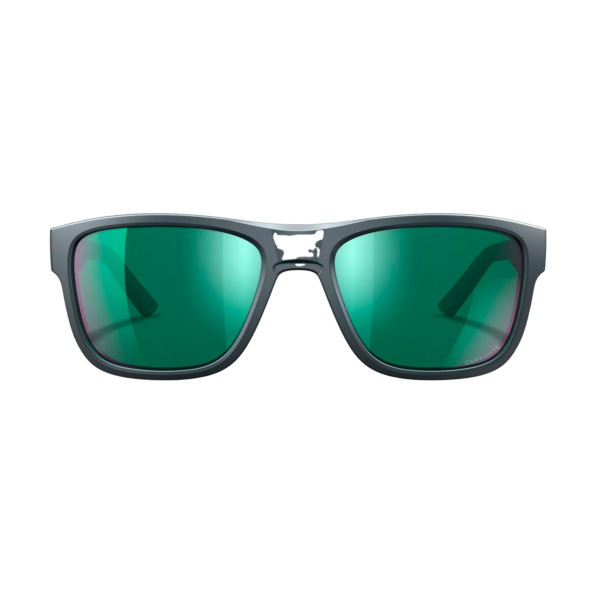 Wiley X - OVATION Solbriller // Captivate Pol Green Mirror / Matte Graphite Frame - Image 3