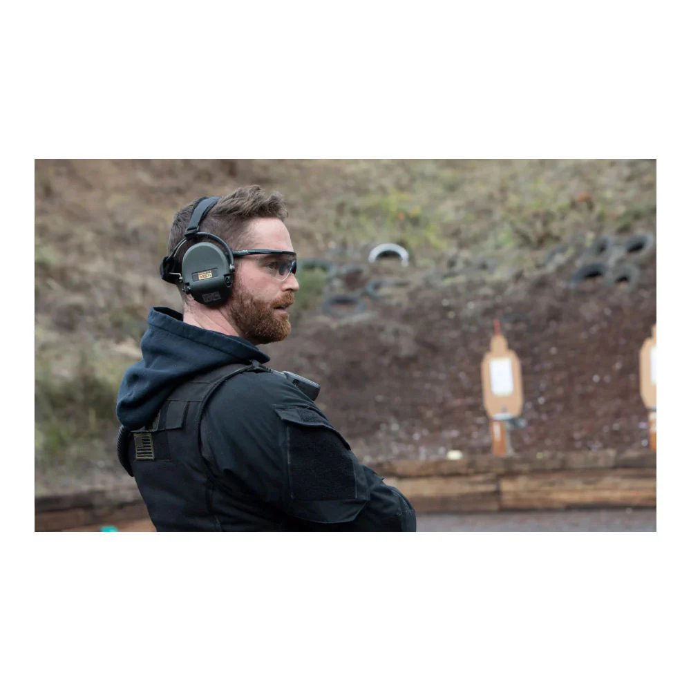 Wiley X - Saber Advanced Ballistiske Briller i Sort // Sort/klar - 2 Linser - Image 3