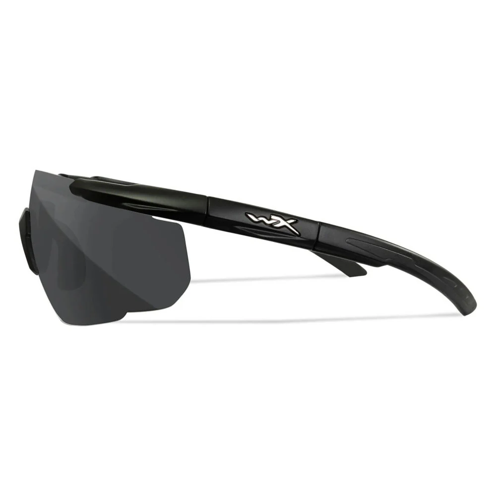 Wiley X - Saber Advanced Ballistiske Briller i Sort // Sort/klar - 2 Linser - Image 5