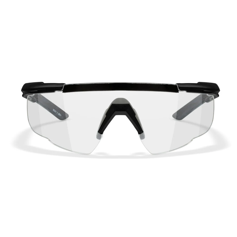 Wiley X - Saber Advanced Ballistiske Briller i Sort // 3 Linser - Grå/Klar/Orange - Image 6
