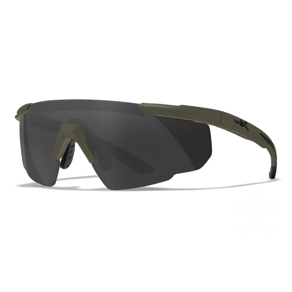 Wiley X - Saber Advanced Ballistiske Briller // Grøn - 3 Linser