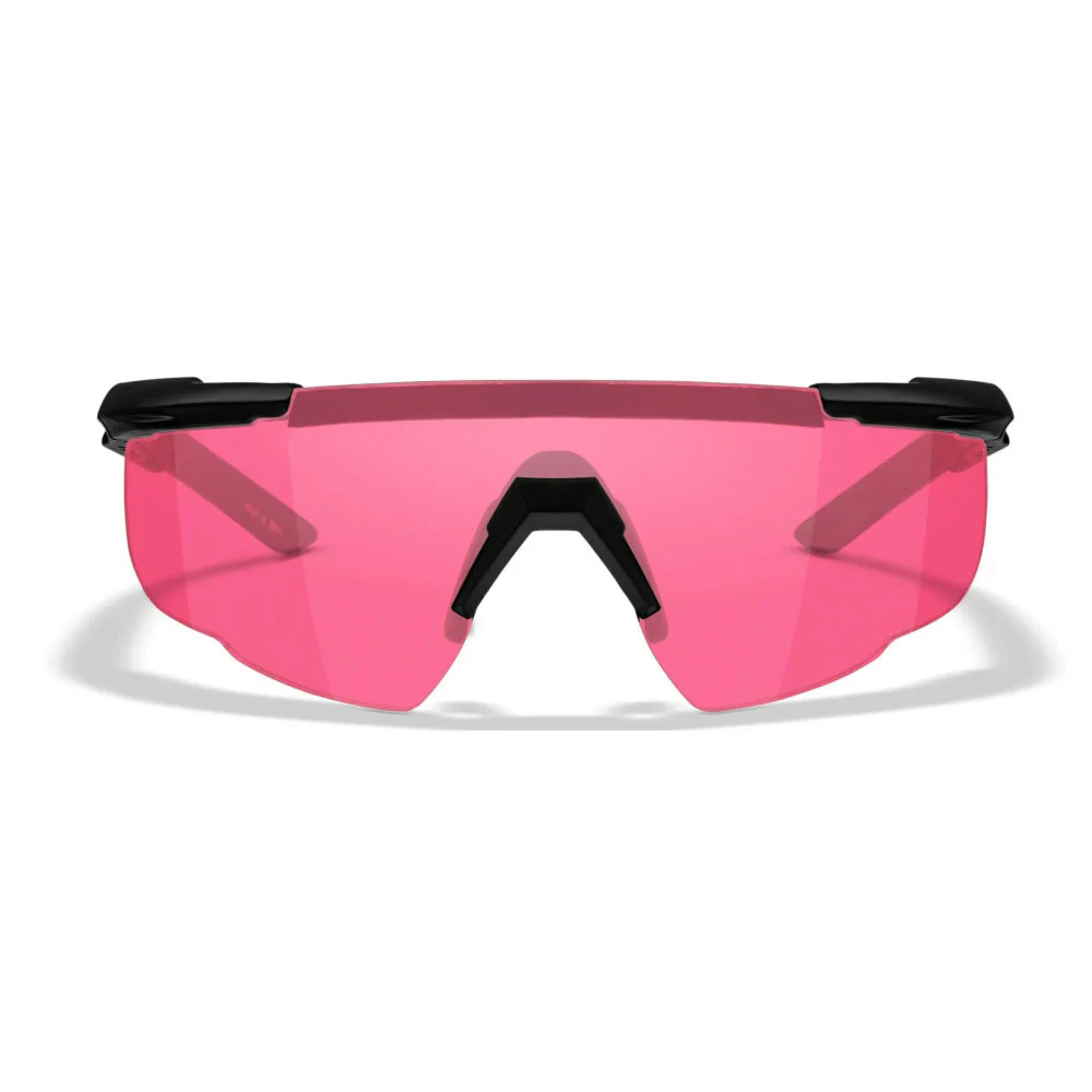 Wiley X - Saber Advanced Ballistiske Briller i Sort // Pink - 1 Linse - Image 3