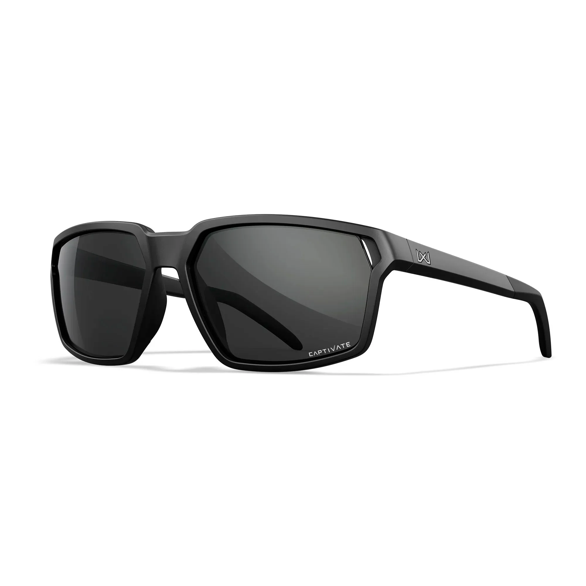Wiley X - SIERRA Captivate Solbriller // Grey - Matte Black Frame