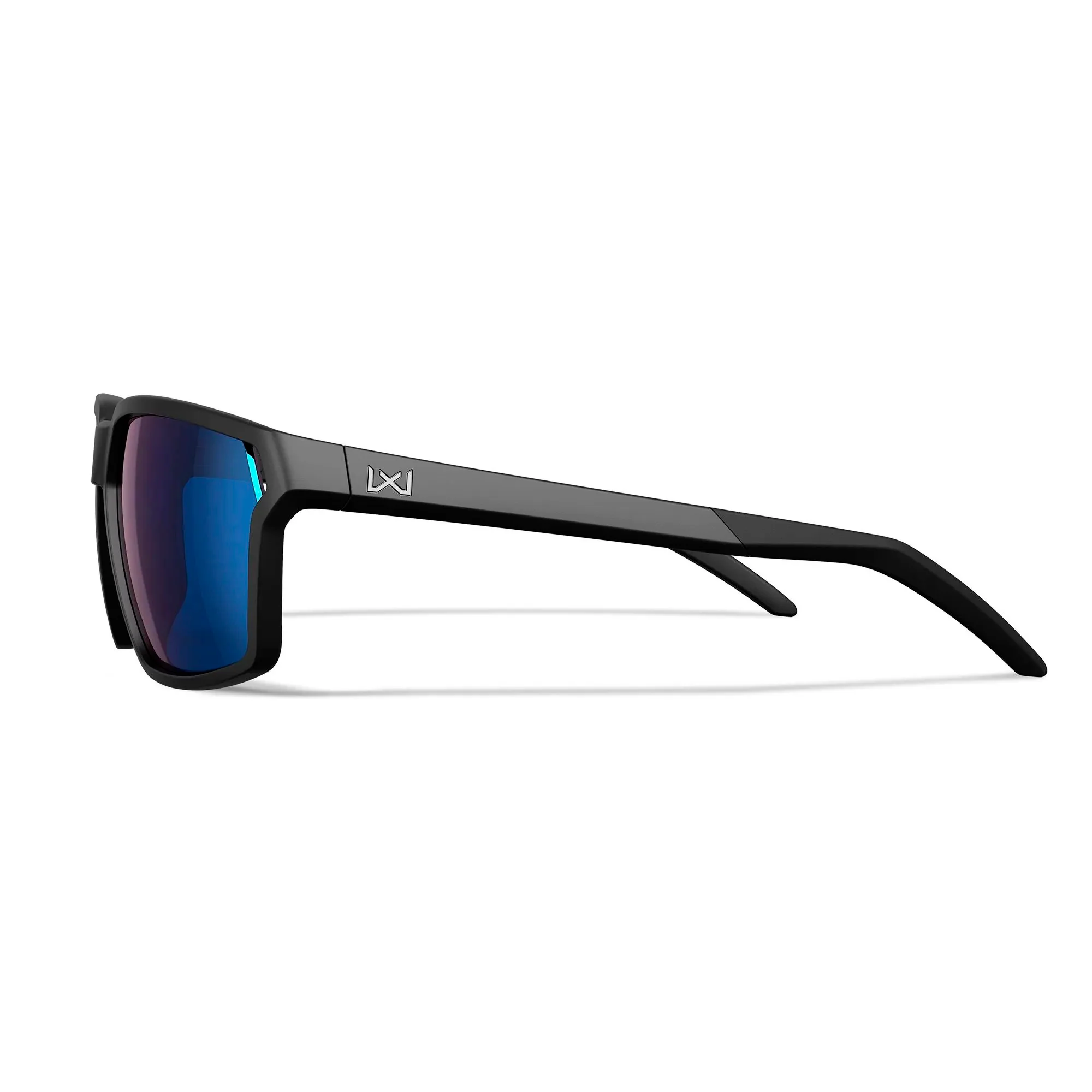 Wiley X - SIERRA Captivate Solbriller // Pol Blue Mirror - Matte Black Frame - Image 4