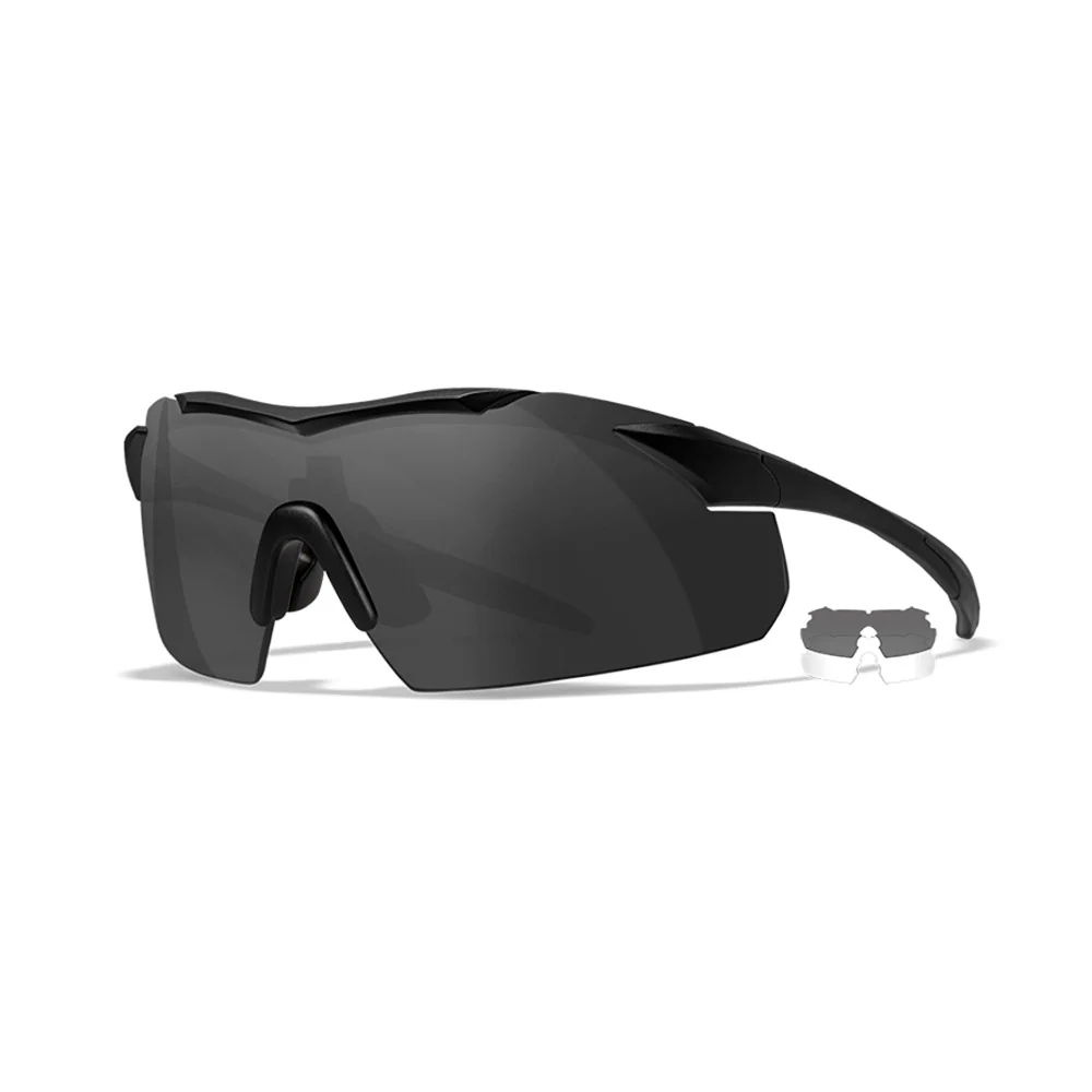 Wiley X - VAPOR 2.5 Black Frame Solbriller // 2 Linser