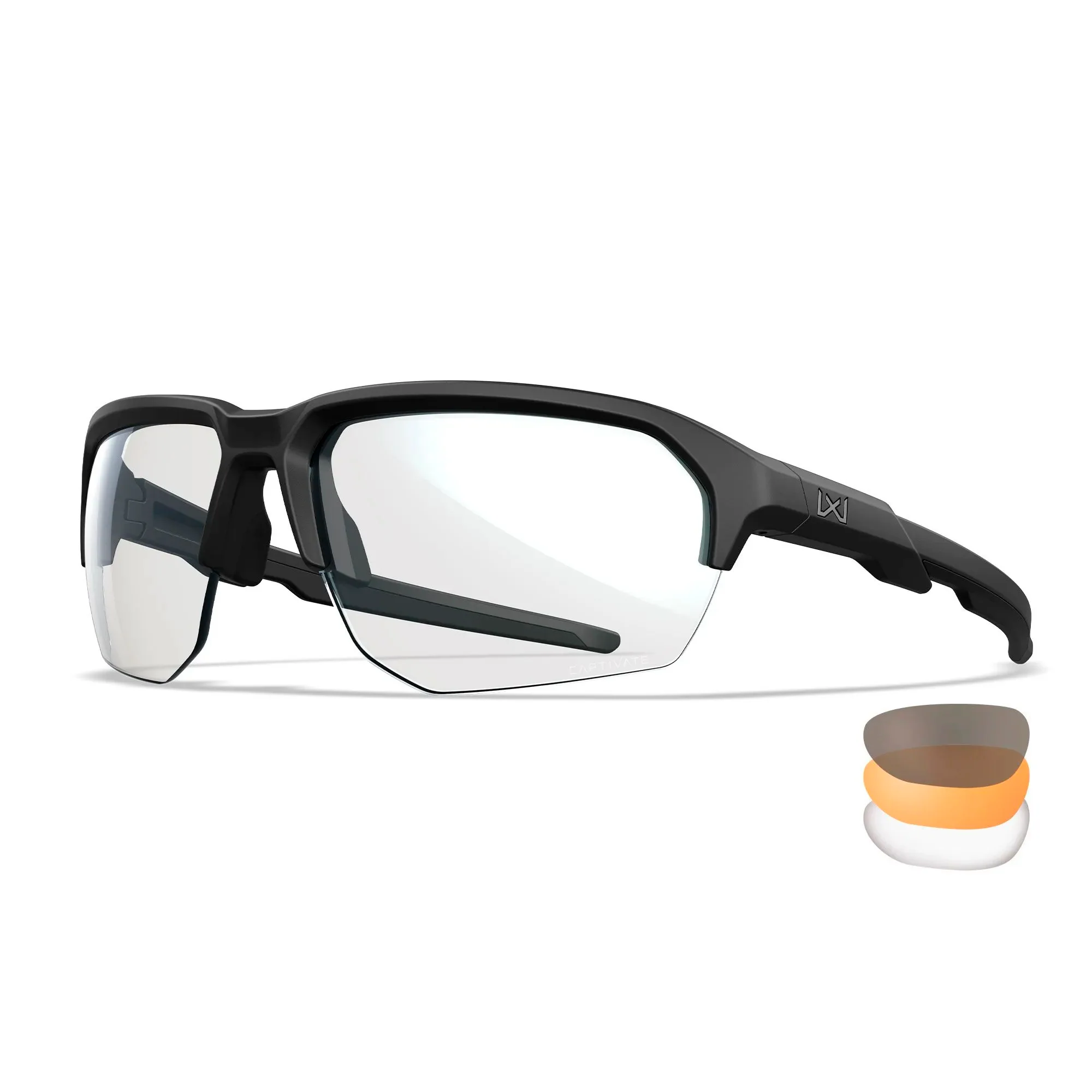 Wiley X - JAKL Ballistiske Briller - 3 Linser // Sort - Image 3