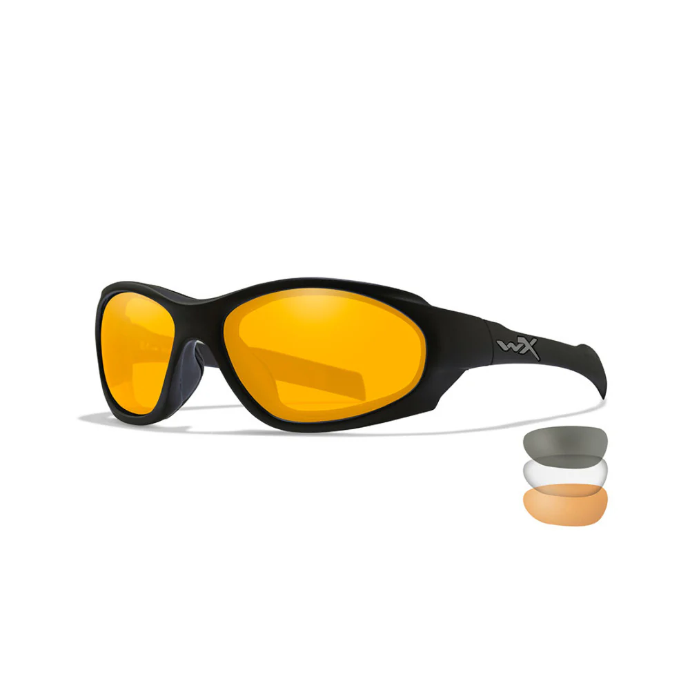 Wiley X - XL-1 AD COMM Solbriller - 3 Linser // Sort