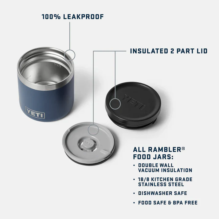 YETI - Rambler Food Jar 237 ml // STAINLESS STEEL - Image 6