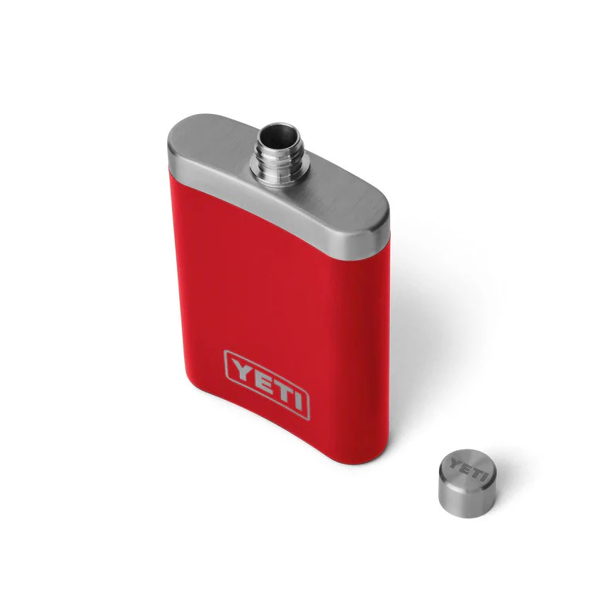 YETI - Rambler Flask Lommelærke // Rescue Red - Image 4