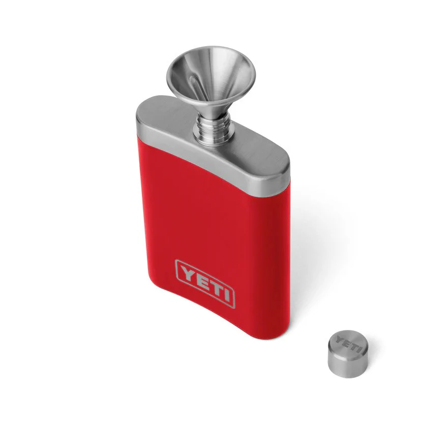 YETI - Rambler Flask Lommelærke // Rescue Red - Image 5