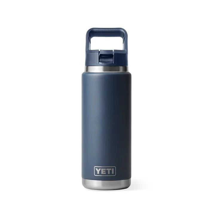 YETI - Rambler Straw Cap Flaske 769 ml // Navy