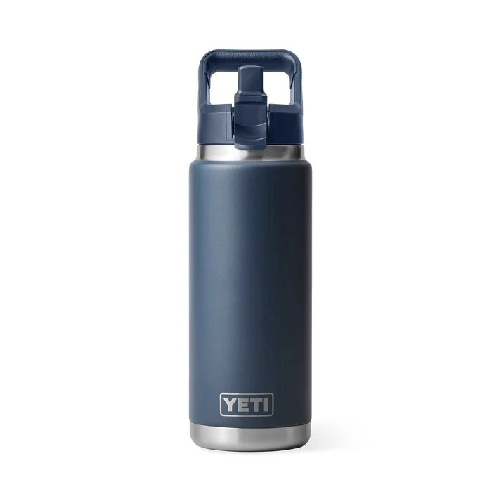 YETI - Rambler Straw Cap Flaske 769 ml // Navy - Image 2