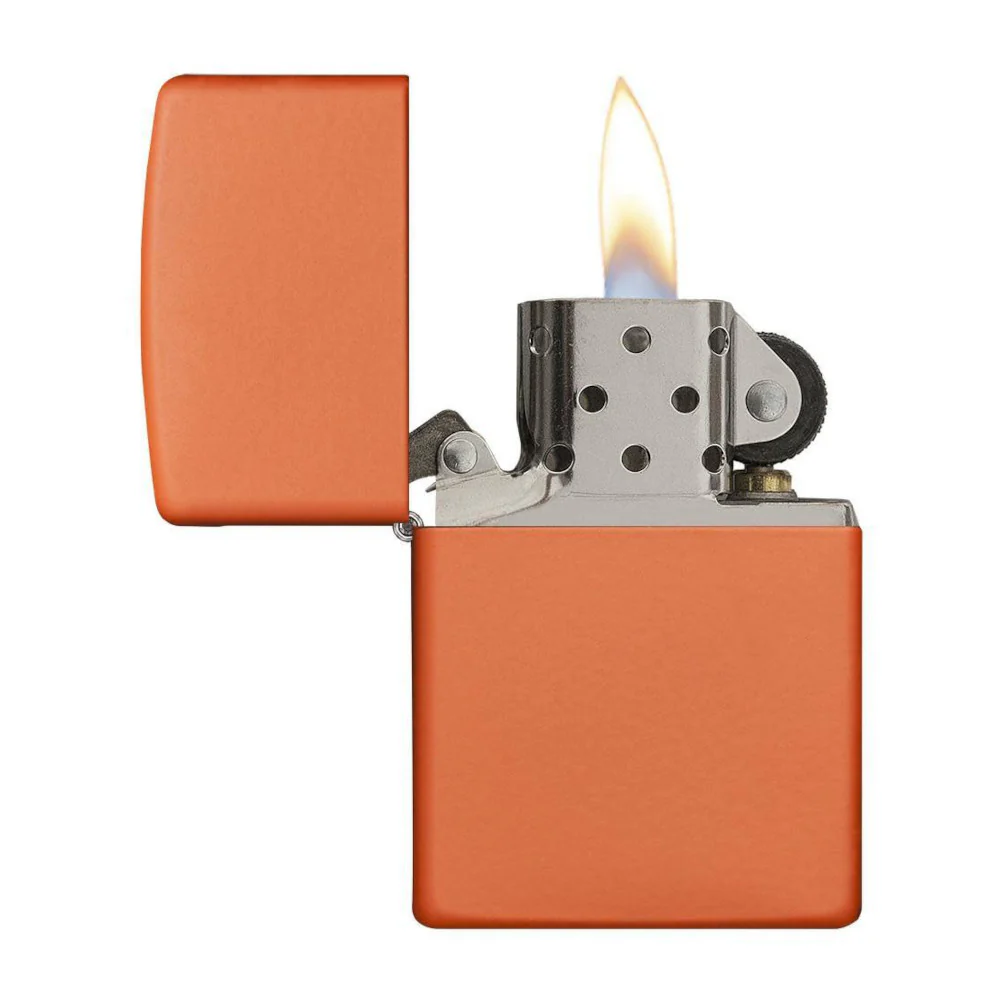 Zippo - Classic Orange Matte Lighter - Image 3