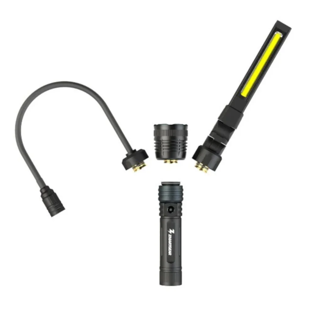 Zmartgear - 3-i-1 Arbejdslampe & Lommelygte